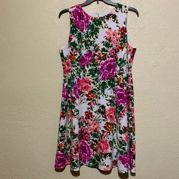 liz claiborne dresses Vintage Liz Claiborne Floral Shirt Dress Rayon Navy Blue High Waist Midi Maxi Button up Long Sleeve Size 10
